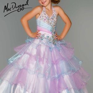 MacDuggal size 6 pageant dress (worn once)